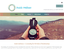 Tablet Screenshot of insidewellness.com